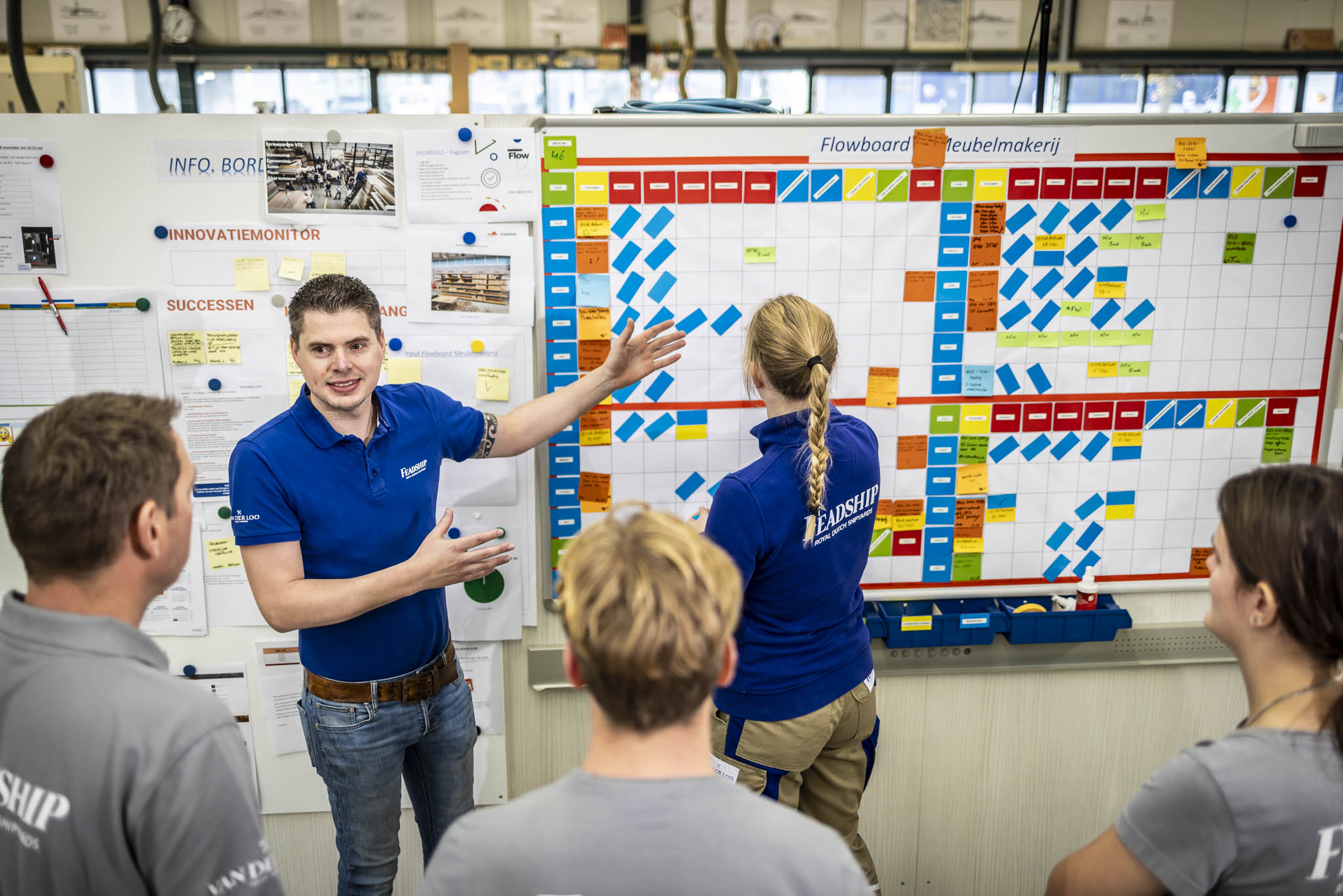 voorman op de interieurbouw